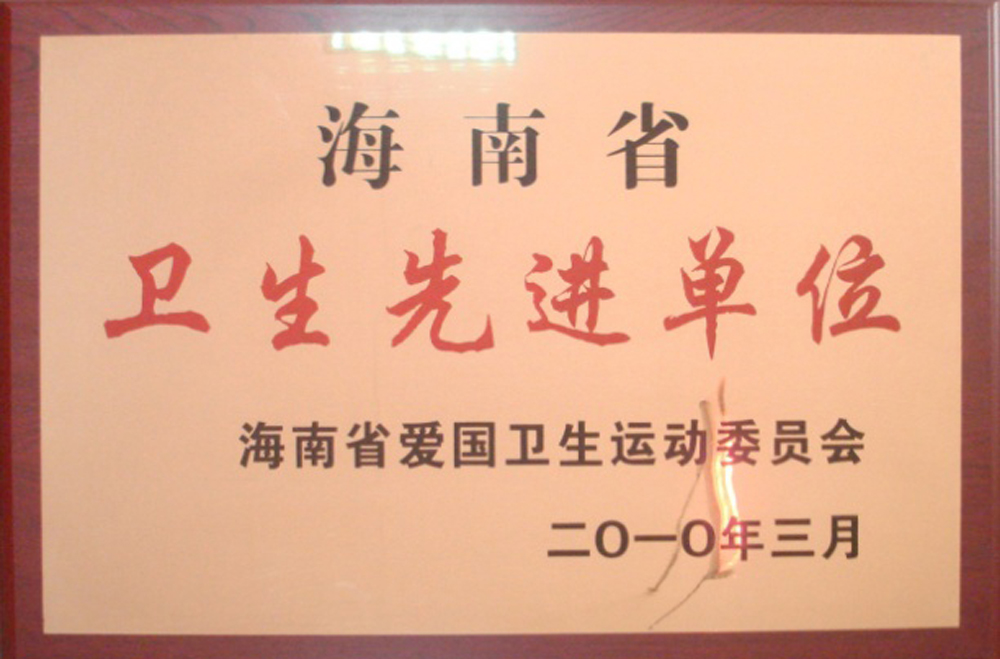 海南省衛生先進單位海南省愛國衛生運動委員會-2010年.jpg